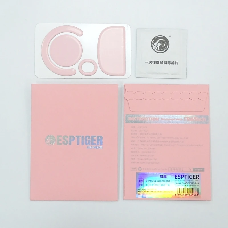 Esptiger Gaming Mouse Feet Mouse Sticker voor X Mouse Ice-versie