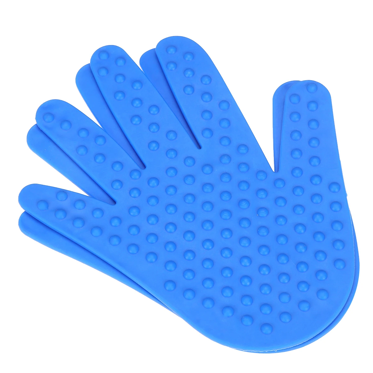 

1 Pair Handprint Patches Massage Point Sheets Coordination Training Educational Supplies Decorative Sticker Kids Gift Blue