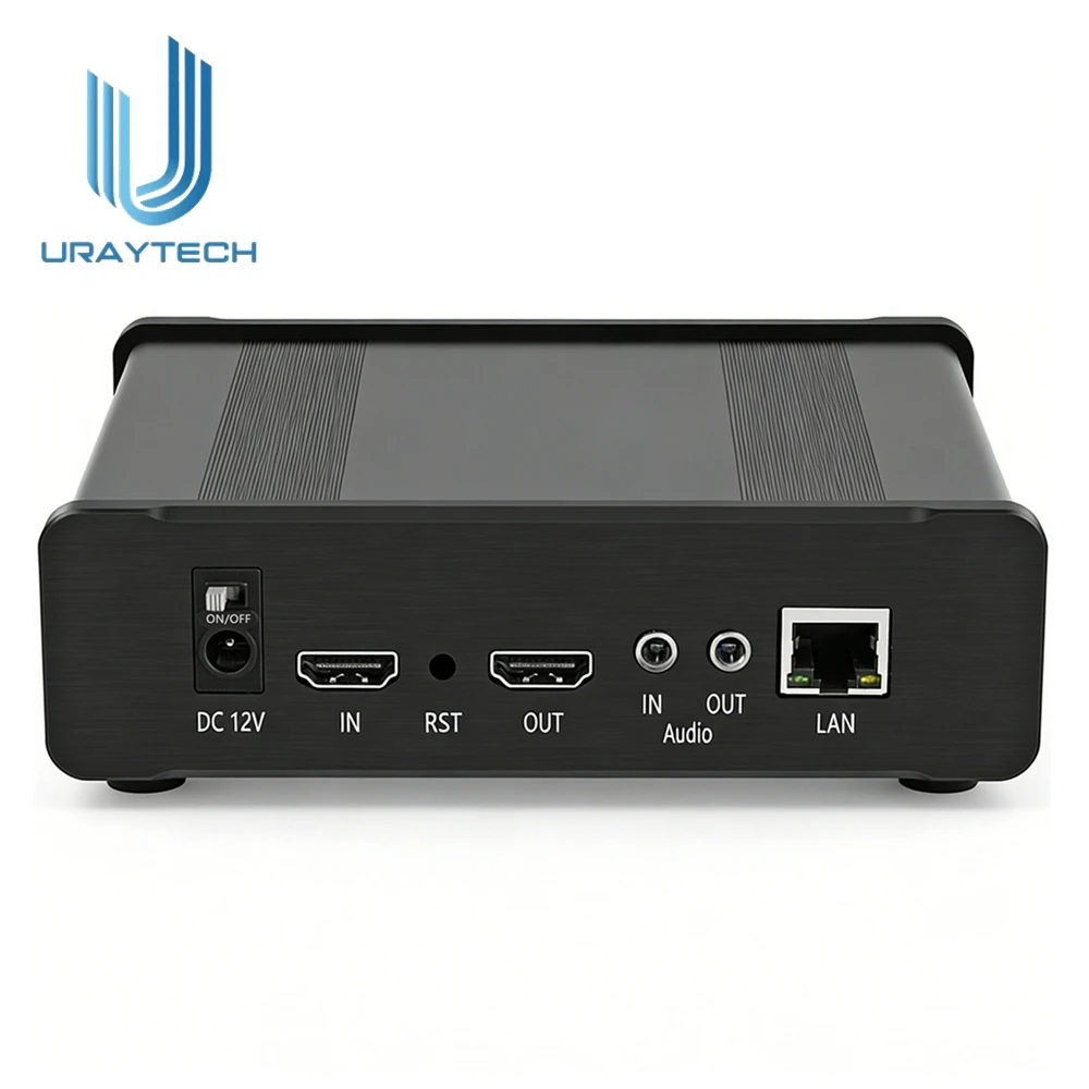 H.265 4K60 hdmi Video Encoder Support Recording Video HDMI to IP Encoder SRT RTMP UDP HTTP RTSP HLS Encoder with HDMI Output
