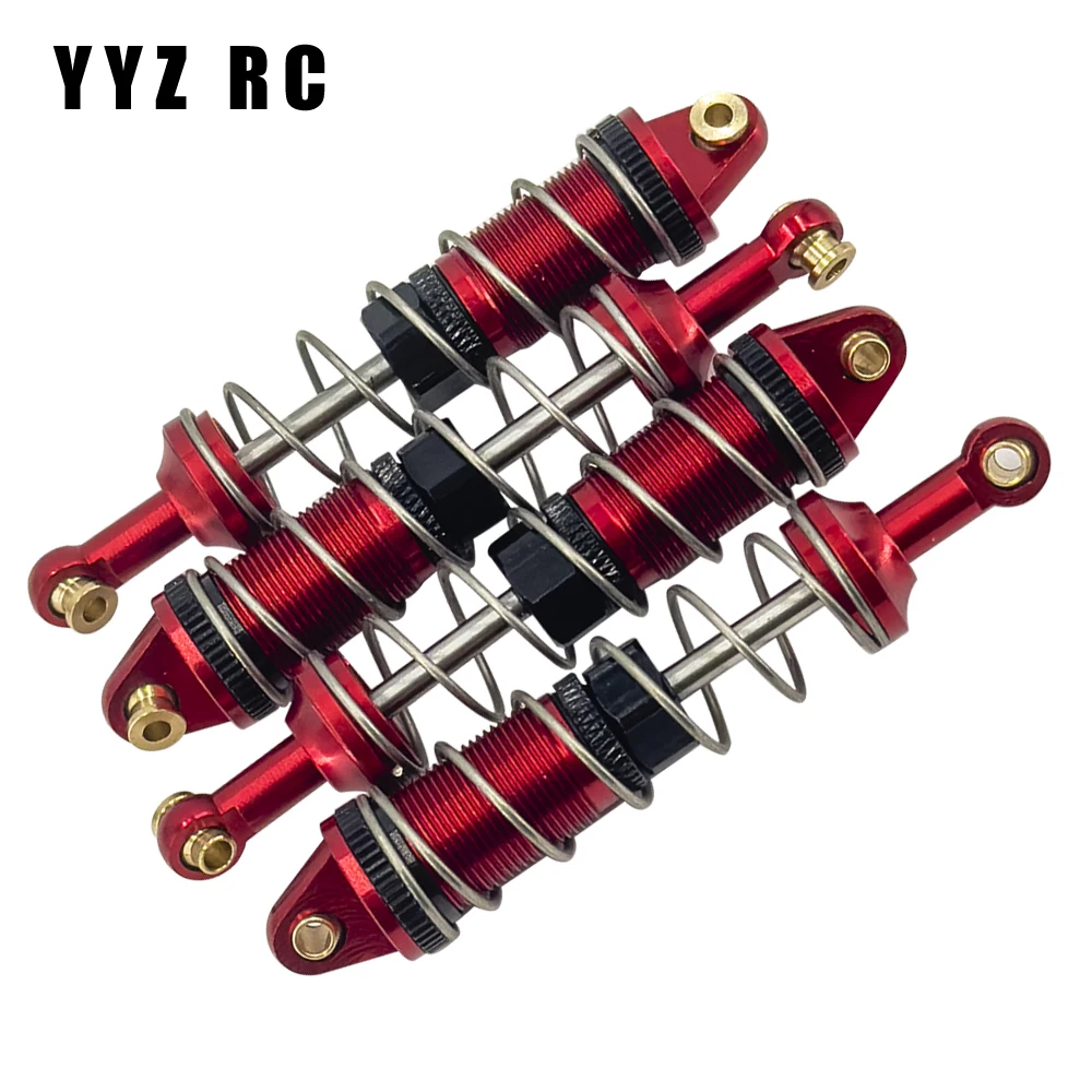 Hydraulic Shock Absorber Metal For Mn128 Model Mn86 G500 Upgrade Parts Remote Control Rc Crawler Car Accessories 1/12 Scale Toys