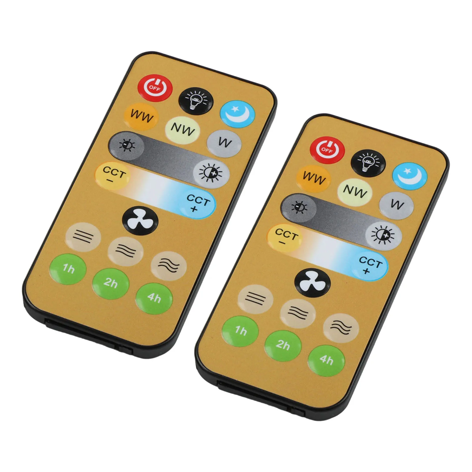 2pcs Remote Control For E27 Ceiling Fan Remote Control Replacement For Home Light Fan For Bedrooms Living Rooms
