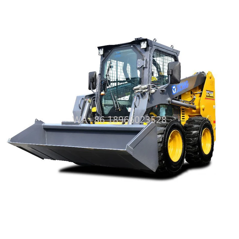 

Chinese Brand XCM-G XC770K 1.25t Skid Steer Loader High Quality on Hot Sale