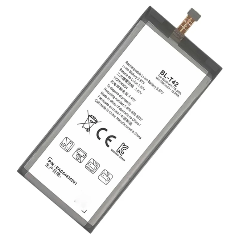 2pcs For LG V50 ThinQ 5G V50ThinQ BL T42 BL-T42 LM-V500 V500N V500EM V500xm Mobile Phone New Battery