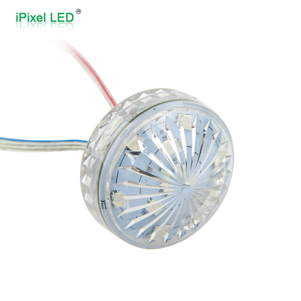 DC24V Waterproof 3D Decorative Pixel LED Fairground Cabochon Light