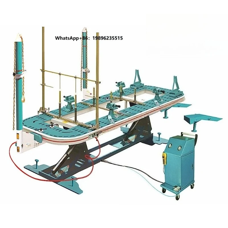 M2E 2026 Car Chassis Straightening Bench Auto Repair Frame Machine Steel Car Bench