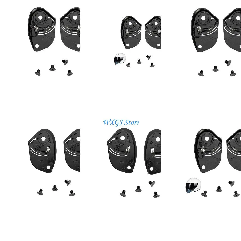 

37JE Helmets Shield BaseHolder Visors Windscreen Holder for T536 Helmets