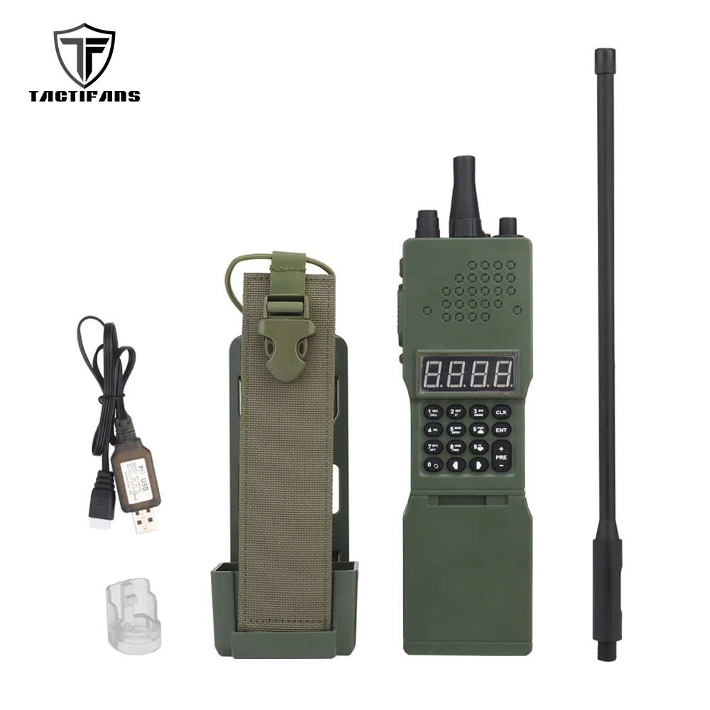 Tactical BB Balls Loader Box Electric Counting PRC-152 Radio Model Pouch Compatible MOLLE Vest Airsoft M4 5.56 BBs Storage Case