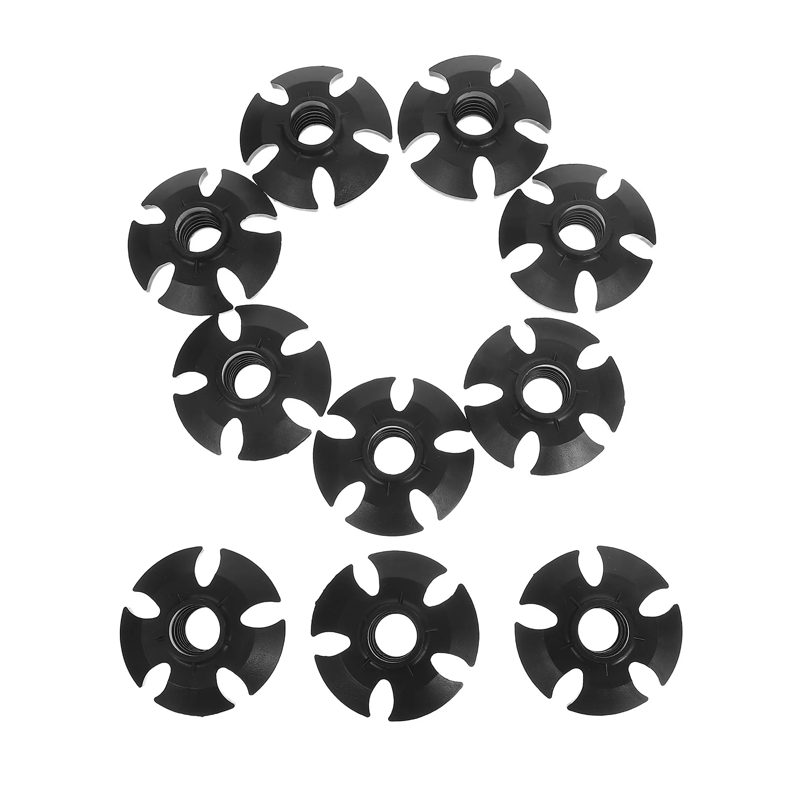 

10Pcs Hiking Pole Accessories Trekking Pole Mud Baskets Tip Protectors for Winter Sports Outdoor Stability Walking Cane Tips