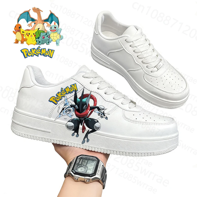 2025-クリスマスポケモングレンインジャ大人の靴男性女性ファッショントレンドバスケットボールシューズ誕生日ギフト