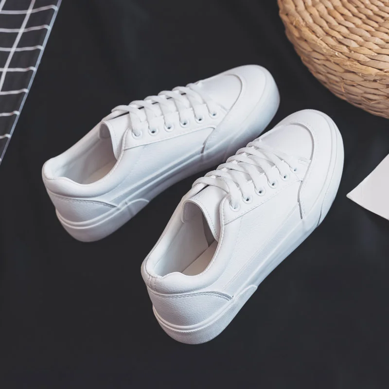 Women Sneakers Fashion Woman\'s Shoes Spring Trend Casual Sport Shoes For Women New Comfort White Vulcanized Platform Shoes