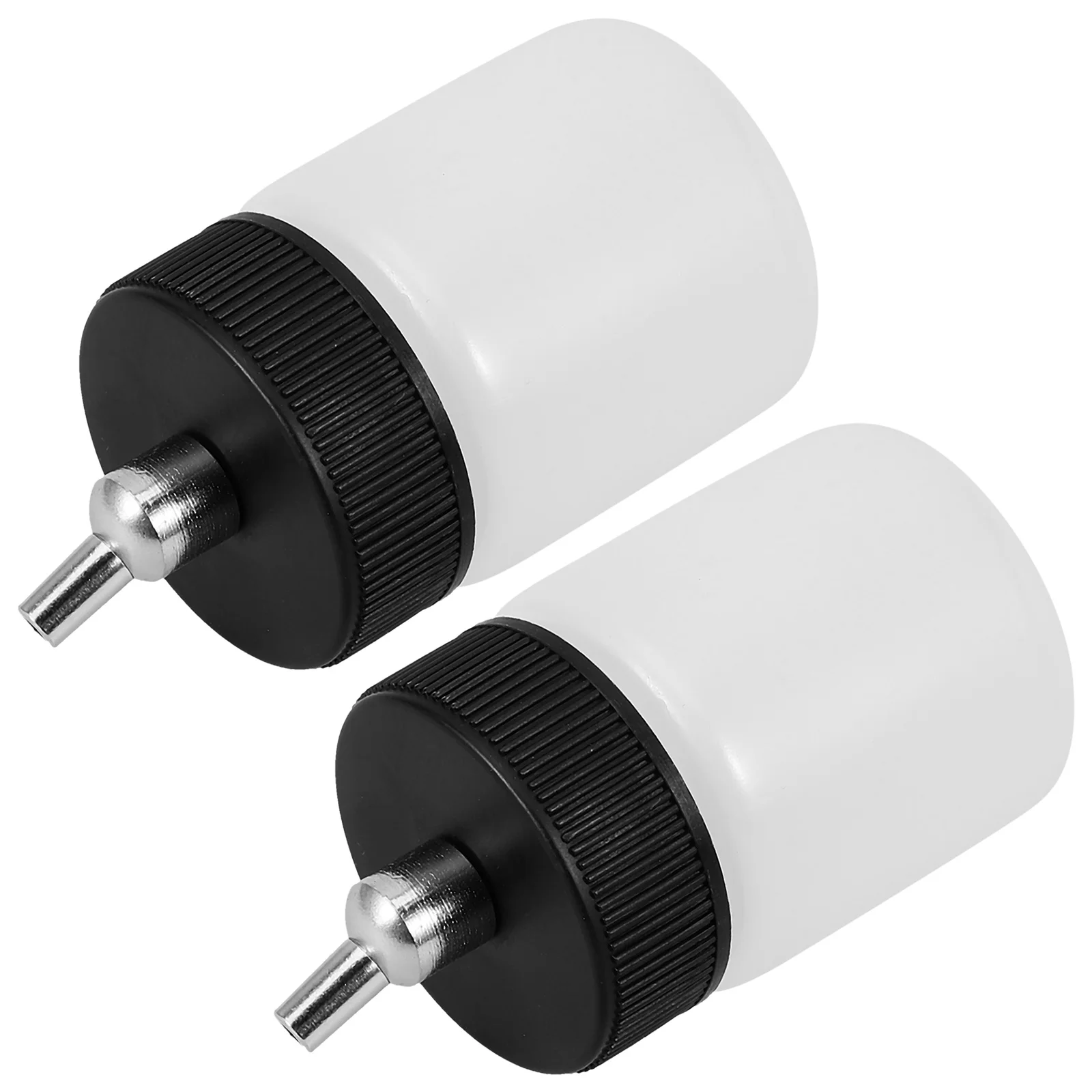 2 قطعة كوب طلاء البخاخة الاحترافي قابل للاستبدال، تصميم مضاد للتآكل، رش دقيق، يقلل من النفايات، سعة كبيرة