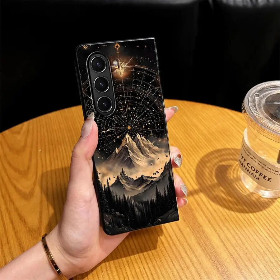 Montane Forest Phone Shell Funda Case for Samsung Galaxy Z Fold 8 Ultra ZFold7 Z Fold 7 6 5 4 3 ZFold4 ZFold5 ZFold3 ZFold6