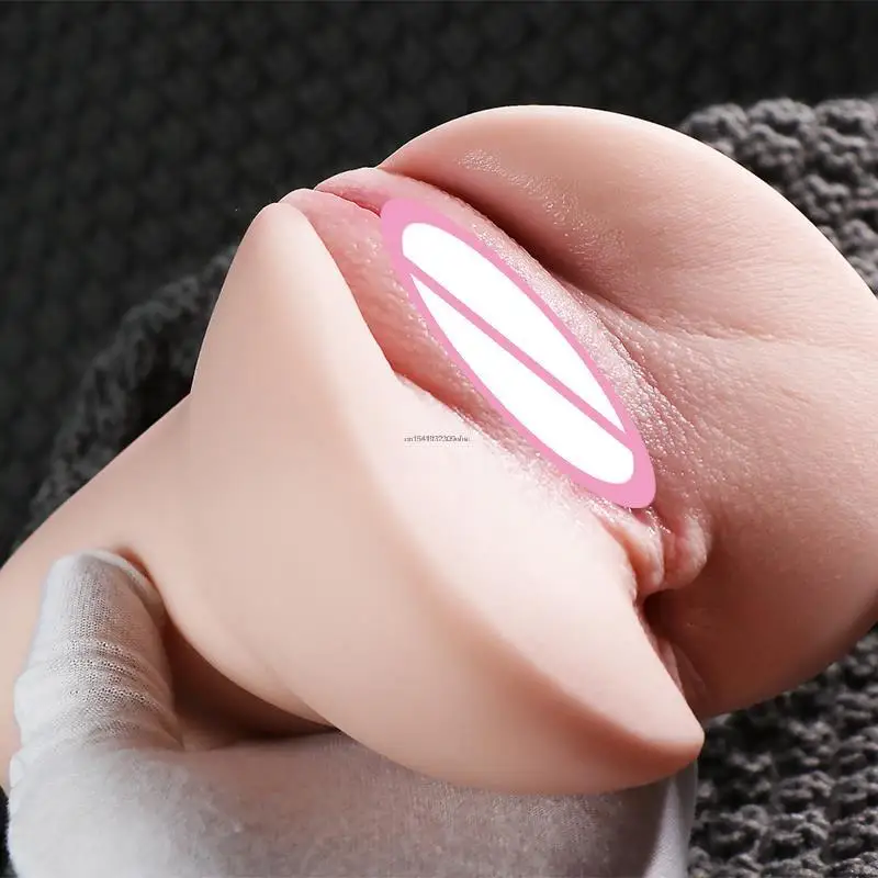 3D Tasche Pussy Echt Vagina Sex Spielzeug für Männer Realistische Künstliche Vagina Sextoys Silikon Erwachsene Produkt Männliche Masturbators Cup18 +