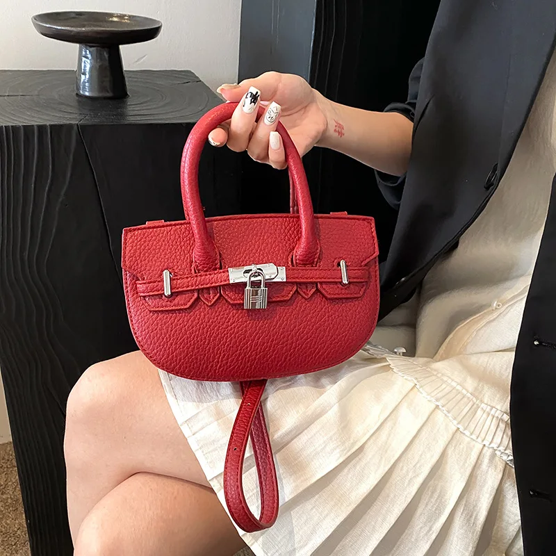 

2025 Pink Pebbled Leather Handbag - Elegant Shoulder Bag for Women, Vintage Inspired Crossbody Purse