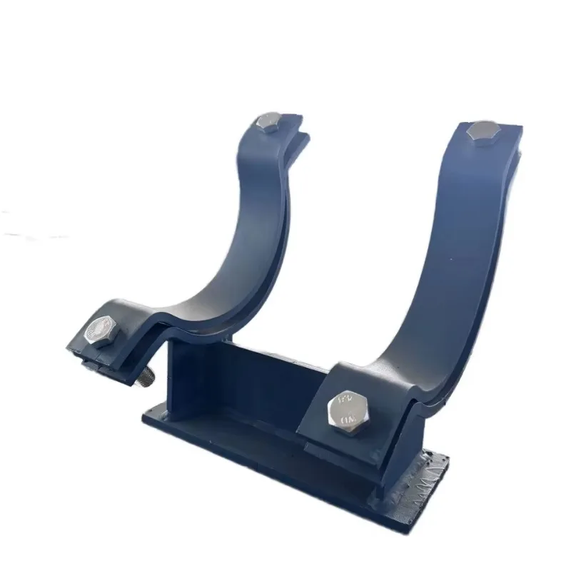 

Galvanized Double Pipe Clamp Bracket Corrosion Resistant Chinese Supplier Pipe Fittings