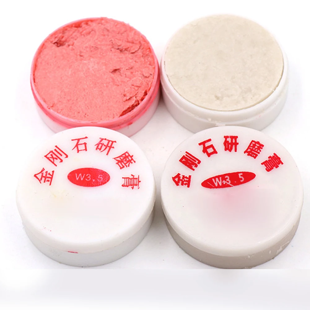 Durable Grinding Paste Powder White/Pink/10g Abrasives Cemented Carbide Gemstones Jade Polishing Paste