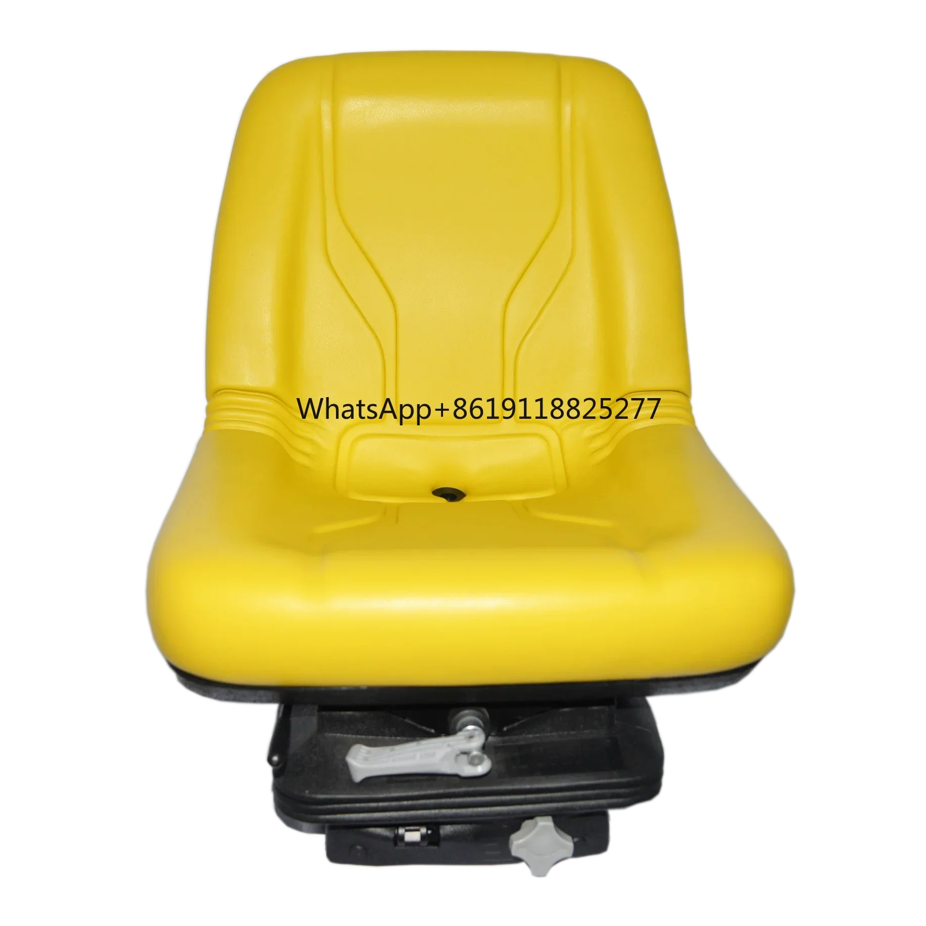 China Wholesale Yellow Forklift Replacement Lawn Mower Compact Tractor Seat for Farm Garden Vehicles