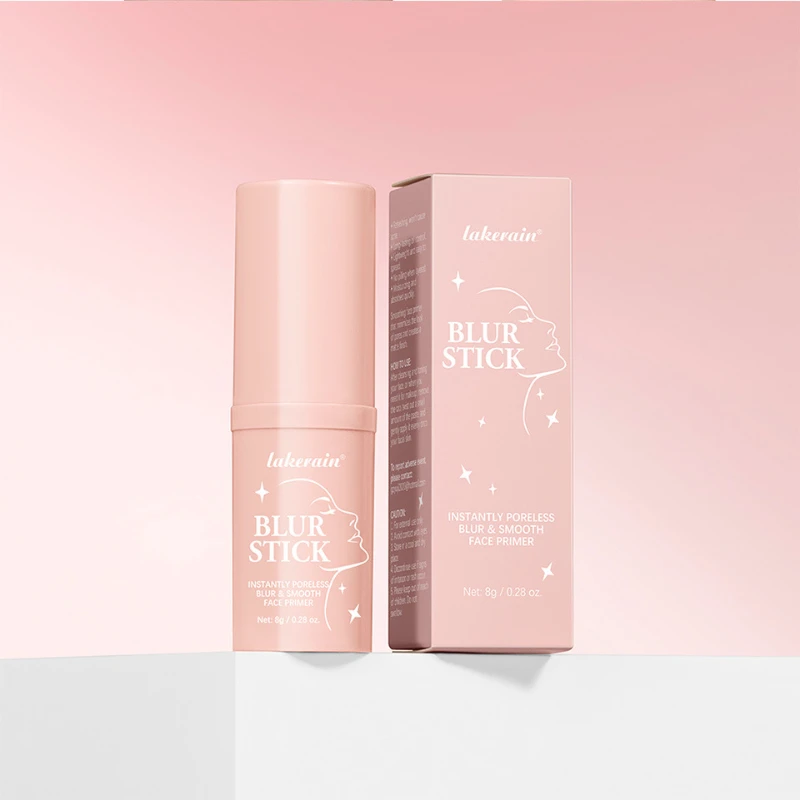 보이지 않는 모공 프라이머 스틱, 컨실러 스틱-방수, 안티 에이징 퍼밍 브라이트 페이스 프라이머 메이크업 베이스 젤, 모공 베이스 스틱