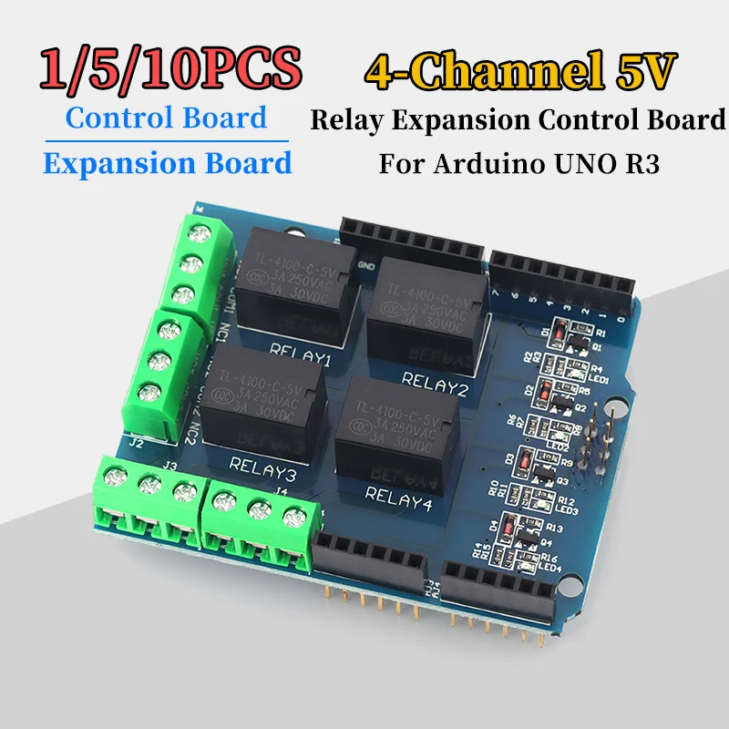 Shield de Relé 4 Canais 5V para Arduino: Avaliação Técnica e Uso Prático em Projetos Eletrônicos