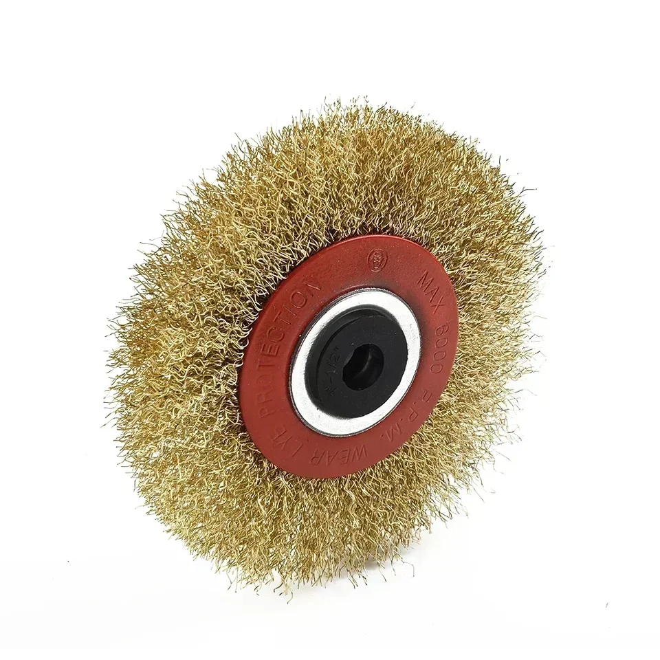 Ymiko Kit 36 Pièces Roues De Brosses Polissage Fil Acier Cuivre - Pour Perceuse Et Meuleuse