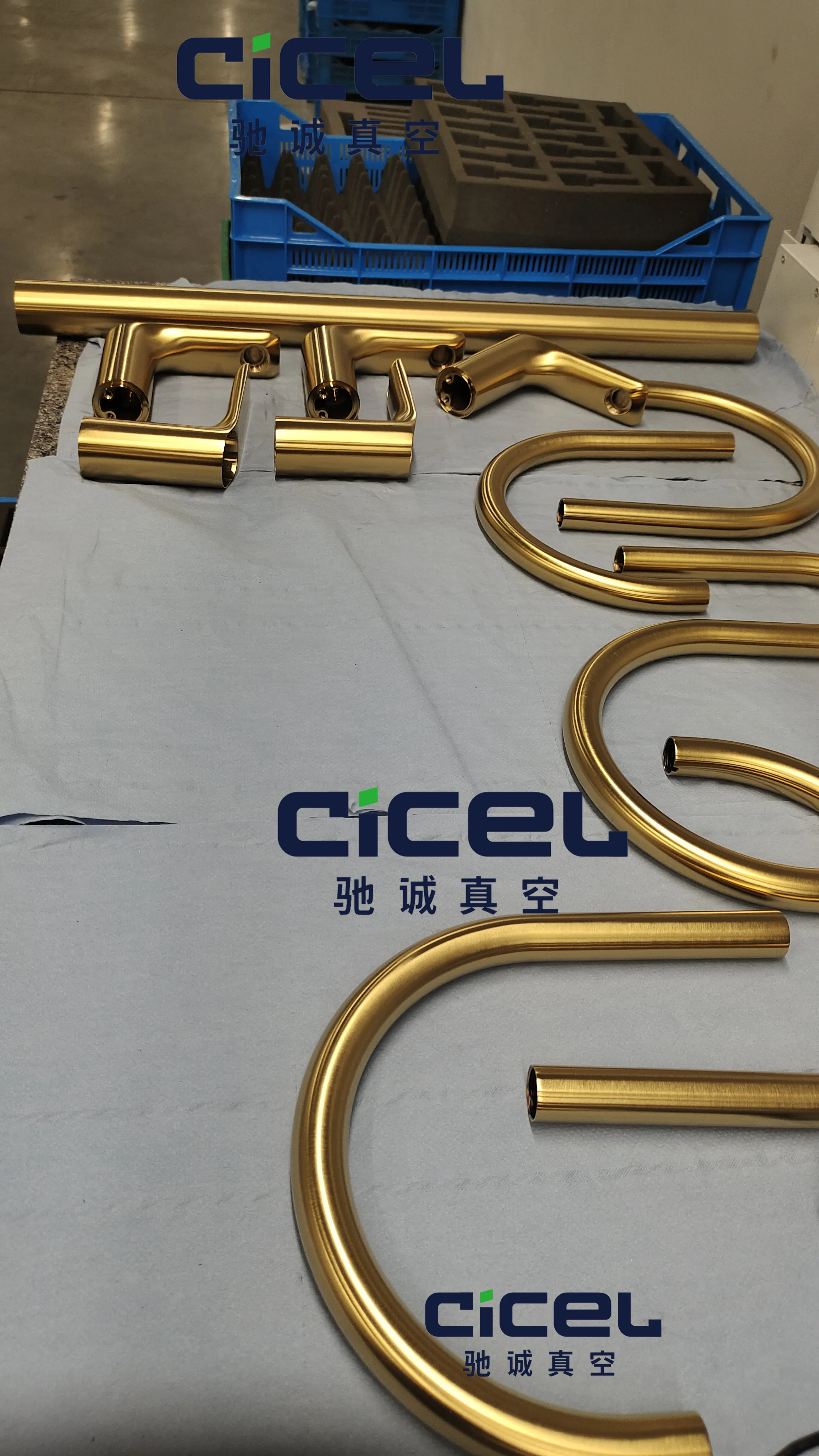 CICEL CCZK-1315-ION CCZK-1618-ION Rajkot Hardware Handles Multi Arc Ion Titanium Gold Plating Machine