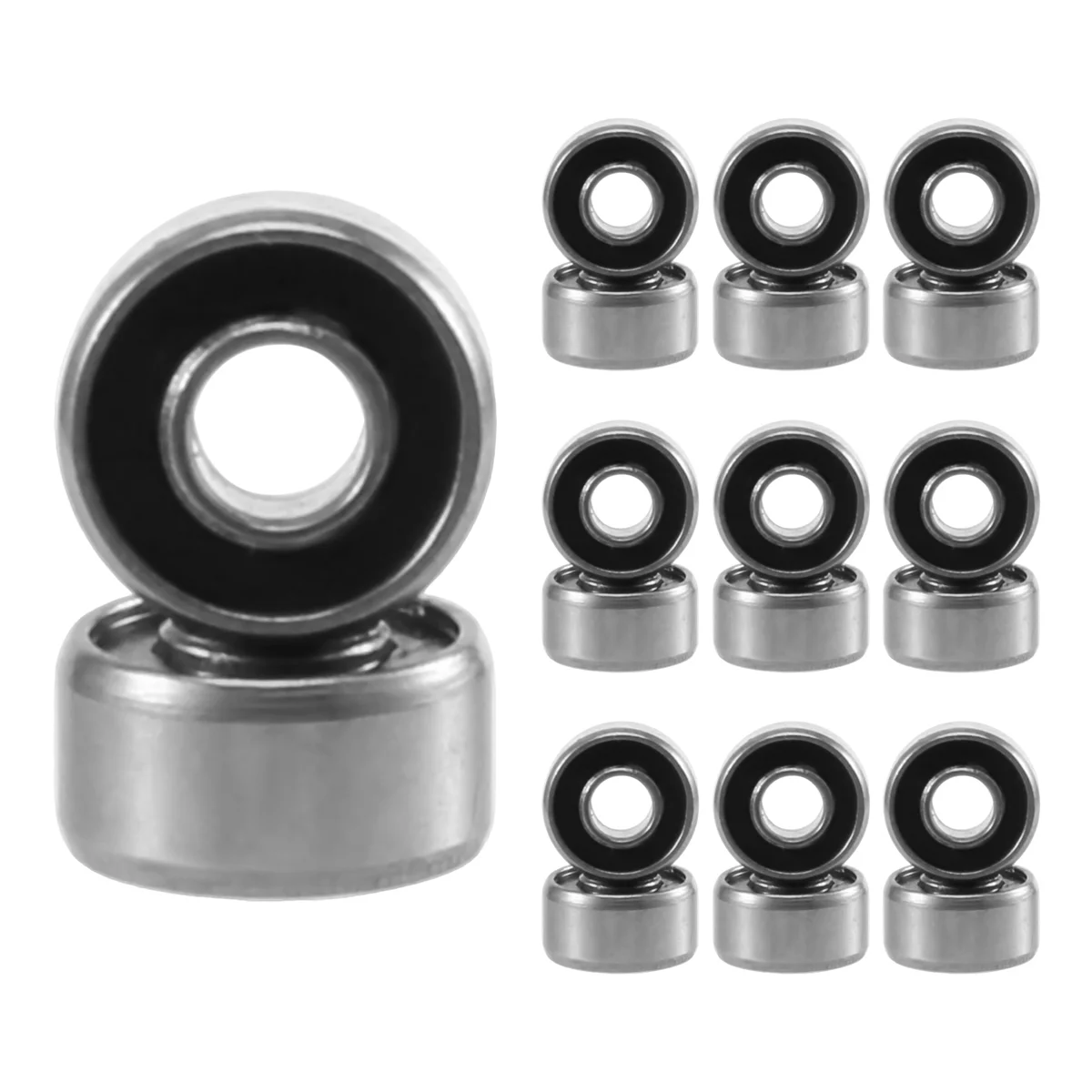 693RS 3mmx8mmx4mm Double Sealed Miniature Deep Groove Ball Bearing 20pcs