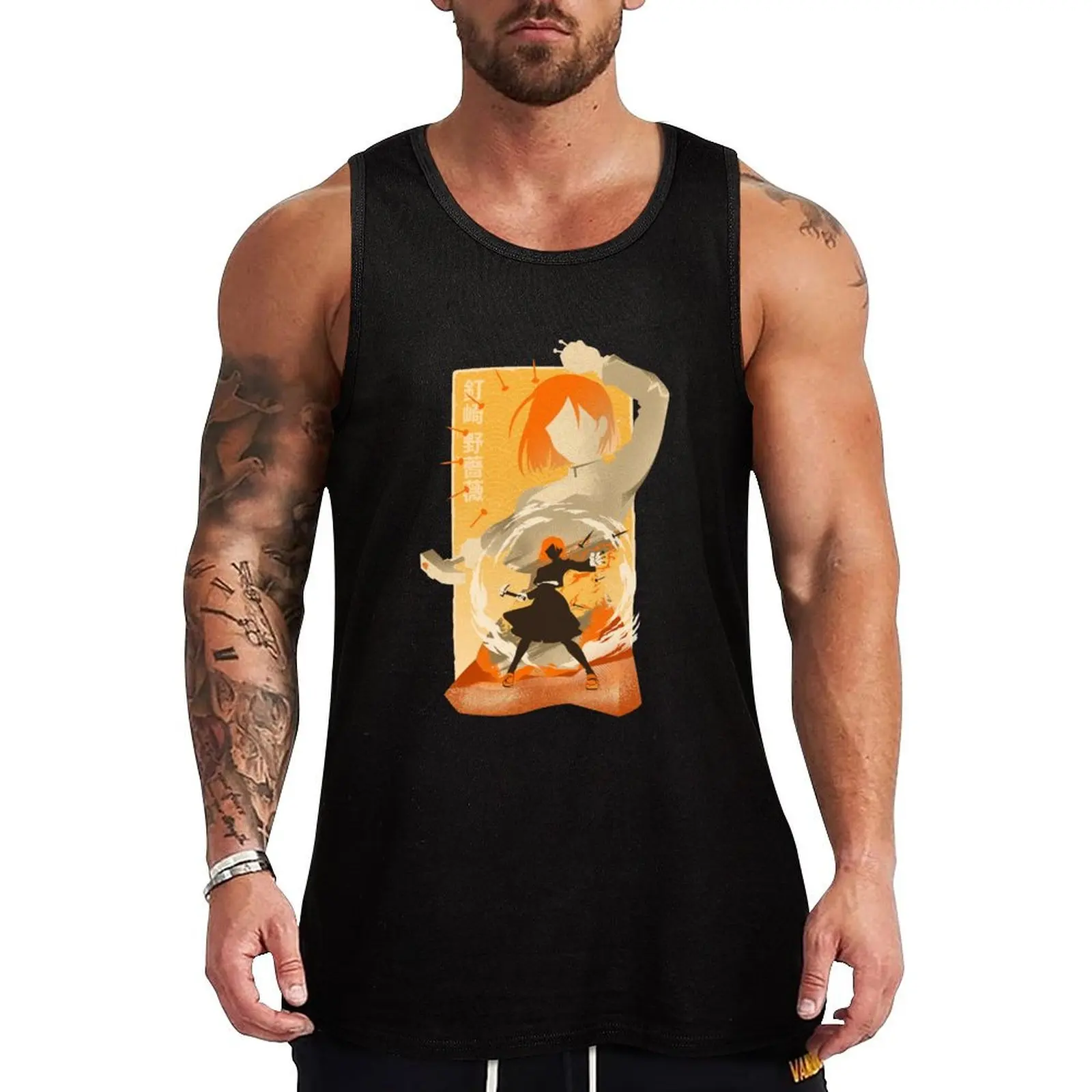 

Hammer Nail and Strawdoll Tank Top Sports Training Tank Top Quick Dry Gym Fitness Shirt