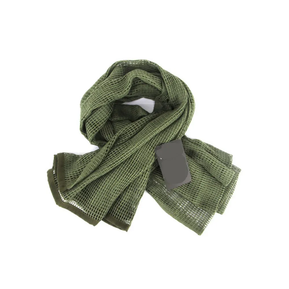 Outdoor 1/3/5pcs Camping Hunting Scarf Men Women Breathable Camouflage Mesh Neck Scarf Sniper Face Scarf Veil Head Wrap