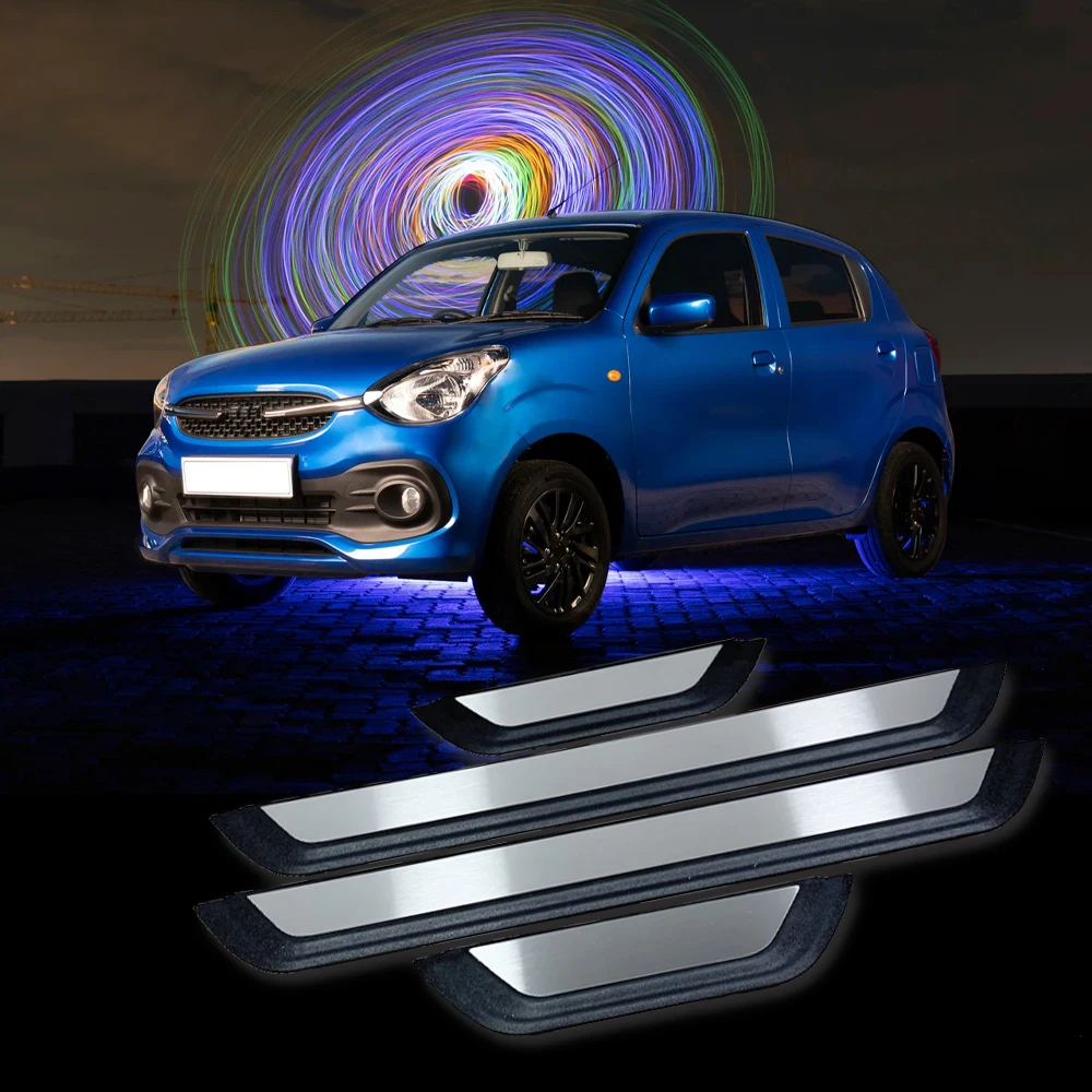 

For Suzuki Celerio 2021 2022 2023 2024 2025 Door Sill Scuff Plate Protector Car Accessories Sticker Trim Threshold Pedals Cover