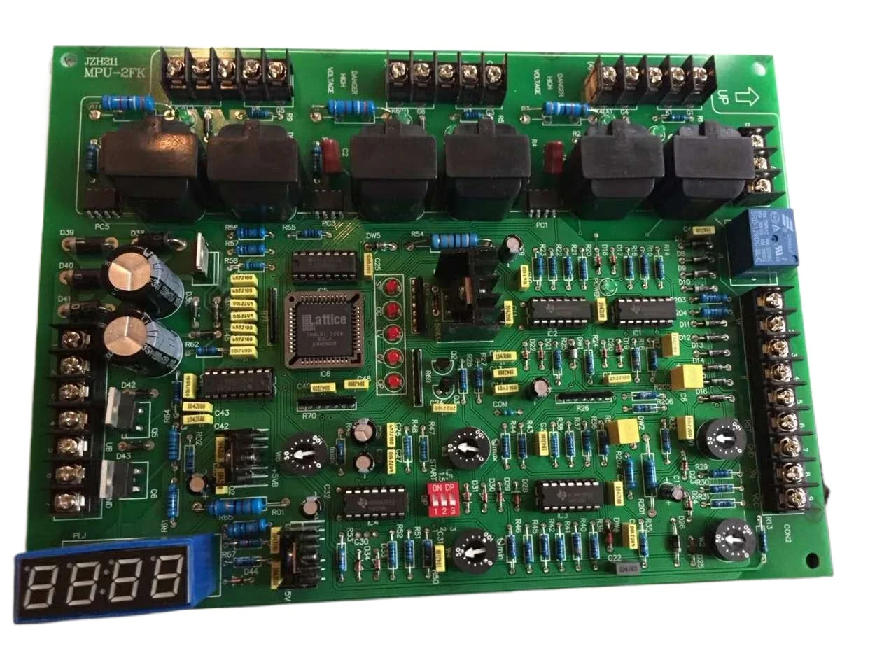 

Intermediate Frequency Furnace Control Panel MPU-2FK, Equipped with PCB Circuit Board and Intermediate Frequency Control Board