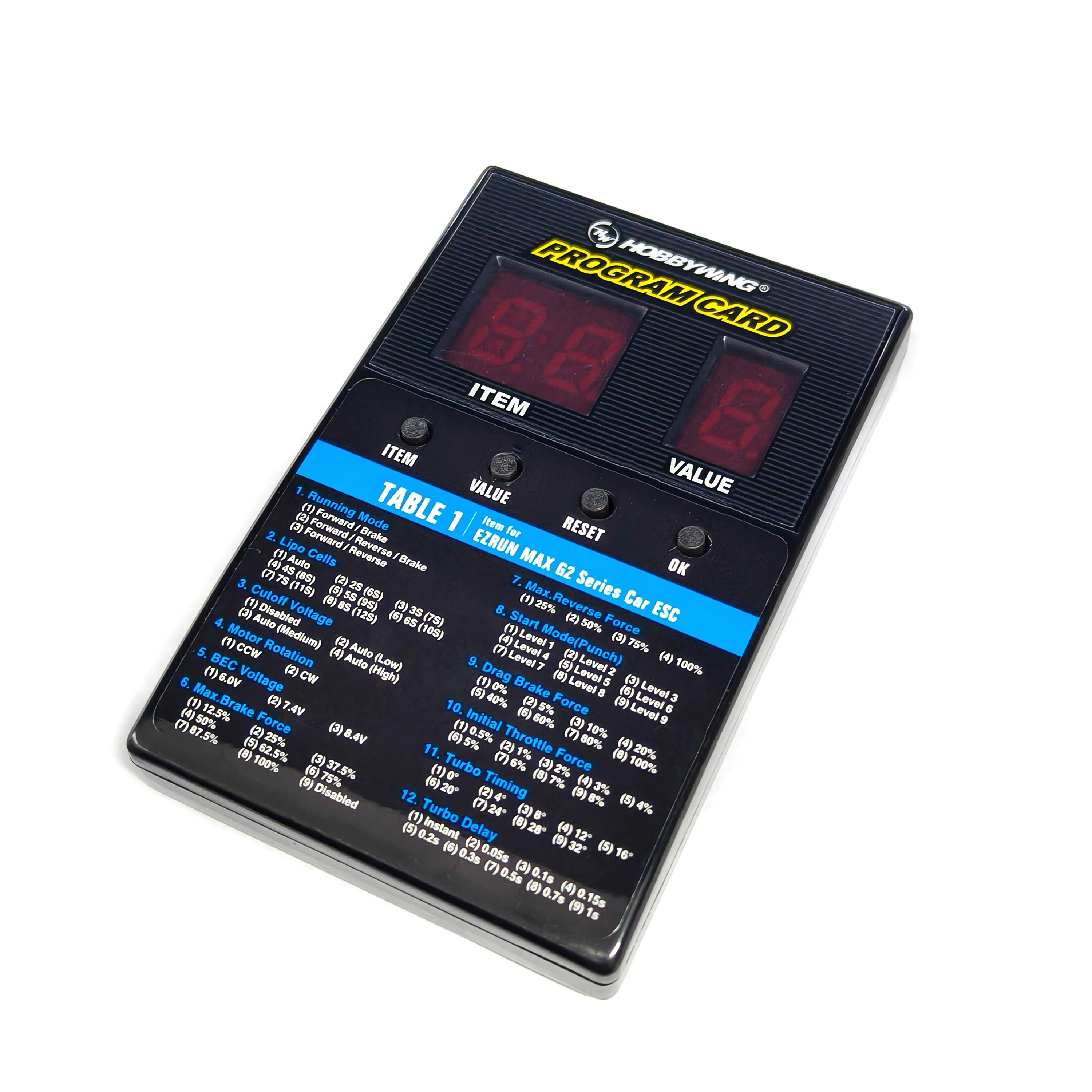 Picture 3: Brushless ESC BEC Speed Controller With Reverse Break Program Card