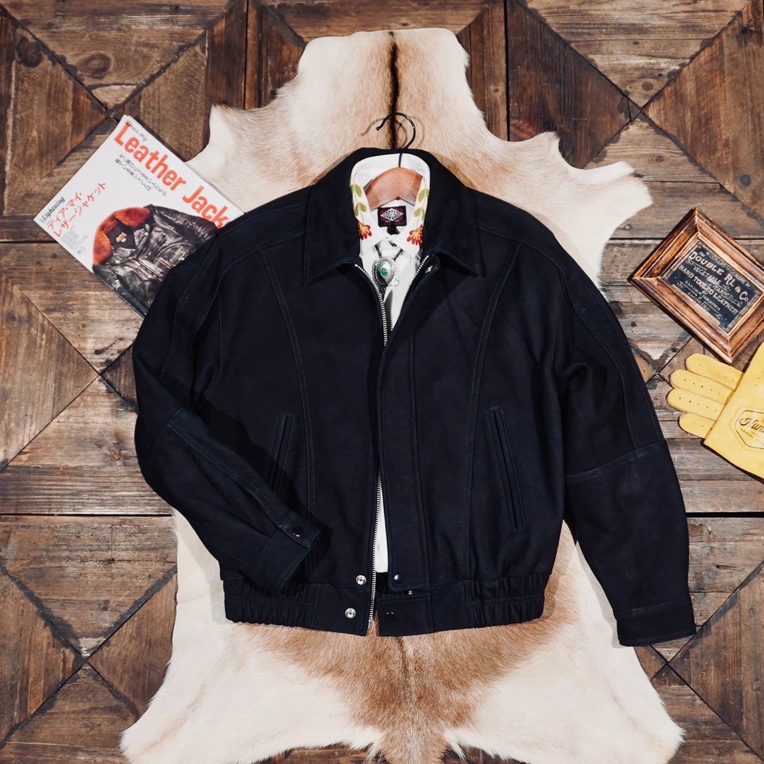 

Tailor Brando из матовой воловьей кожи 90-х годов, винтажная короткая мужская куртка большого размера из натуральной кожи