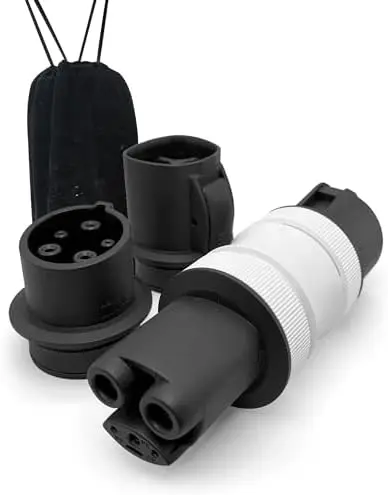 

2-in-1 to J1772 & J1772 to NACS Adapter Kit – 48A, No Overheating, for i3, Wall Connectors
