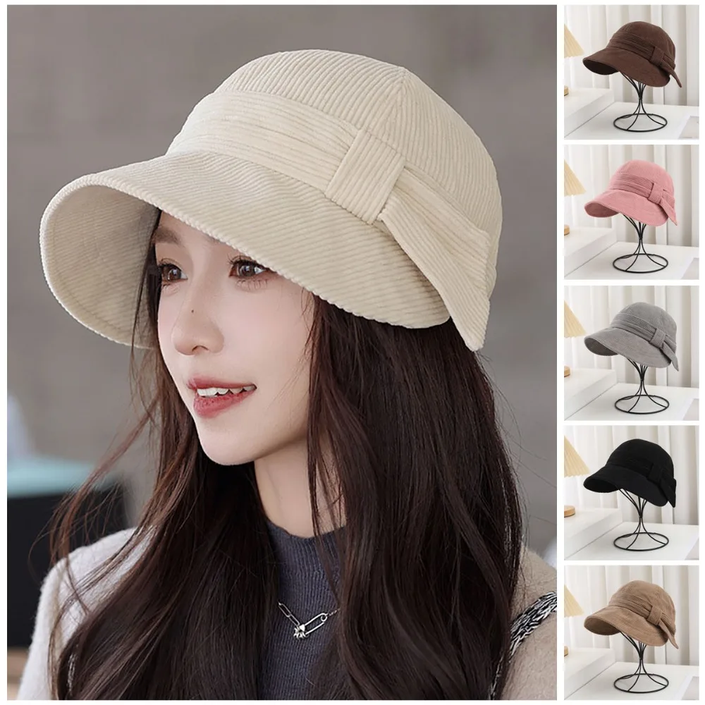 New Trendy Fisherman's Hat Warm Anti-uv Fishing Cap Thickened Adding Velvet Golf Cap Unisex