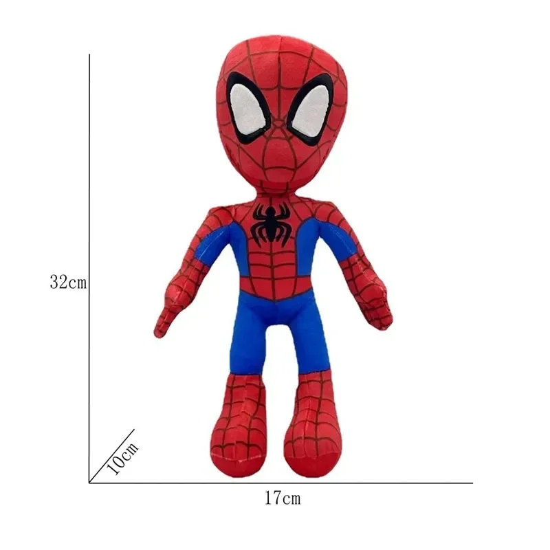 32CM Anime Avengers Spiderman Plüschtiere Into the Spider-Verse Gwen Peter Parker Noir Puppen Weiches Stofftier für Kinder Geschenk – Detail 2