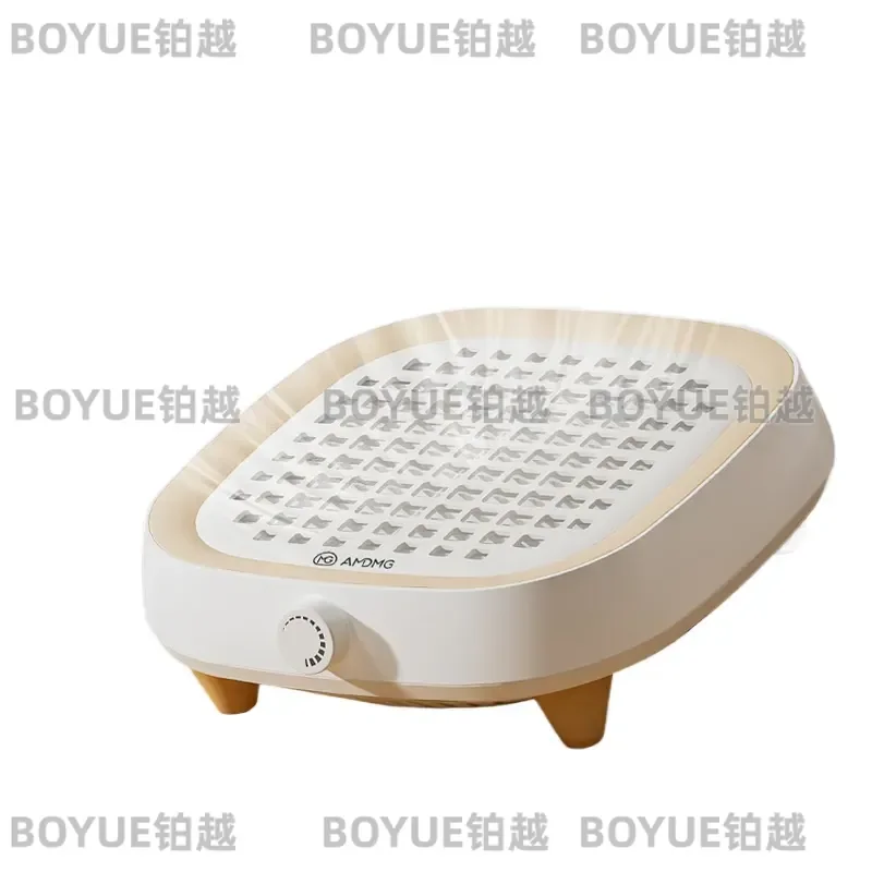 Silent Nail Dust Collector Vacuum Cleaner Large Suction Manicure Table Filter System for Salon Powder Removal Formaldehyde