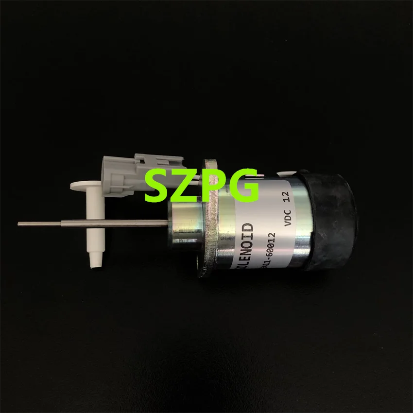 

For High Quality New 12V Solenoid Valve Model 1E411-60012 PS41CZ318 for Kubota D902 Engine Construction Machinery Parts