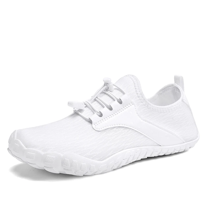 Pure White Aqua Shoes For Women Men Barefoot Water Shoes Anti-Slip Quick-Drying Outdoor Beach Upstream Wading Swimming Shoe
