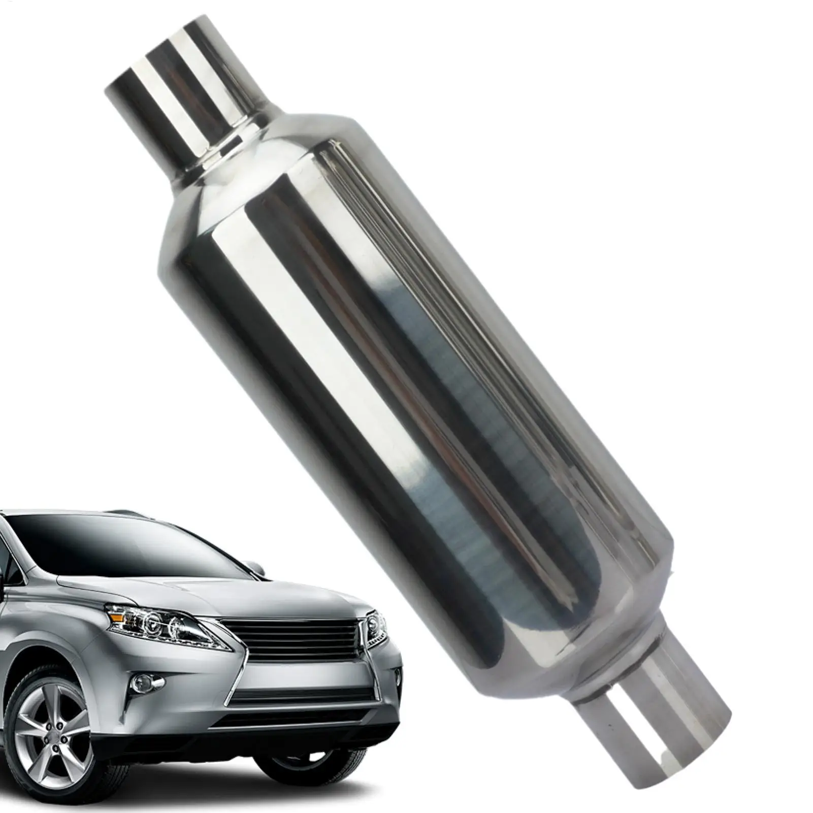 

Performance Muffler Modification Tail Pipe Pipes Replacement Parts For Quiet Driving Sport Reduce Emission Pollution Harsh