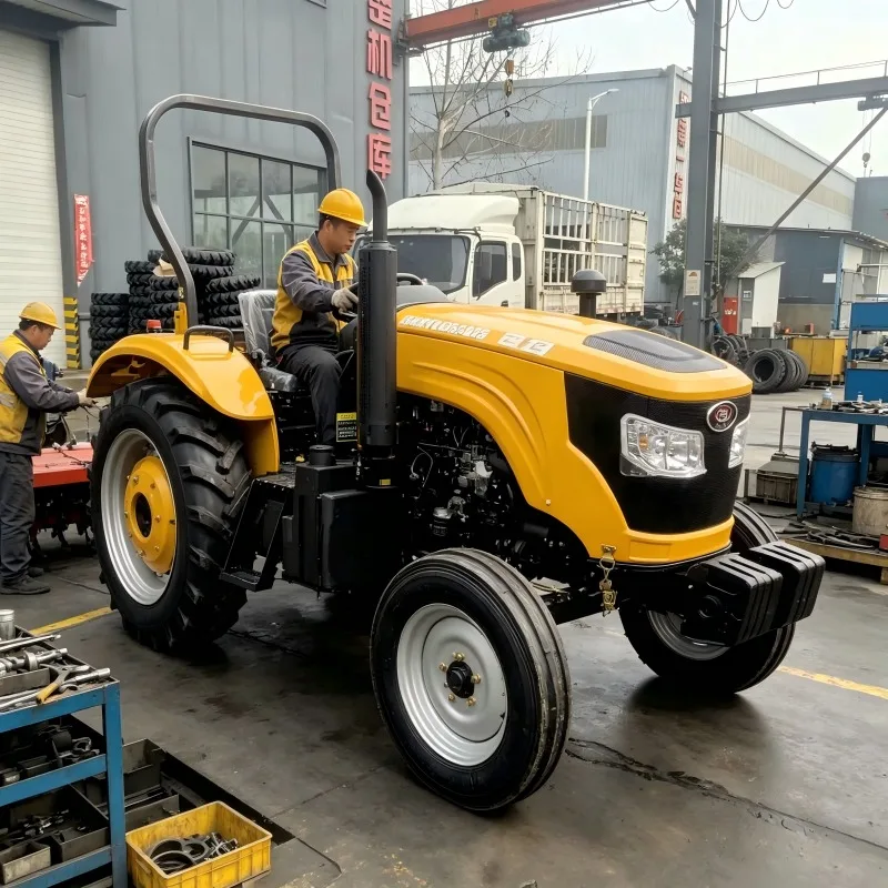 504 Model 50HP 4WD Compact Tractor Garden Farm Cultivation Machinery
