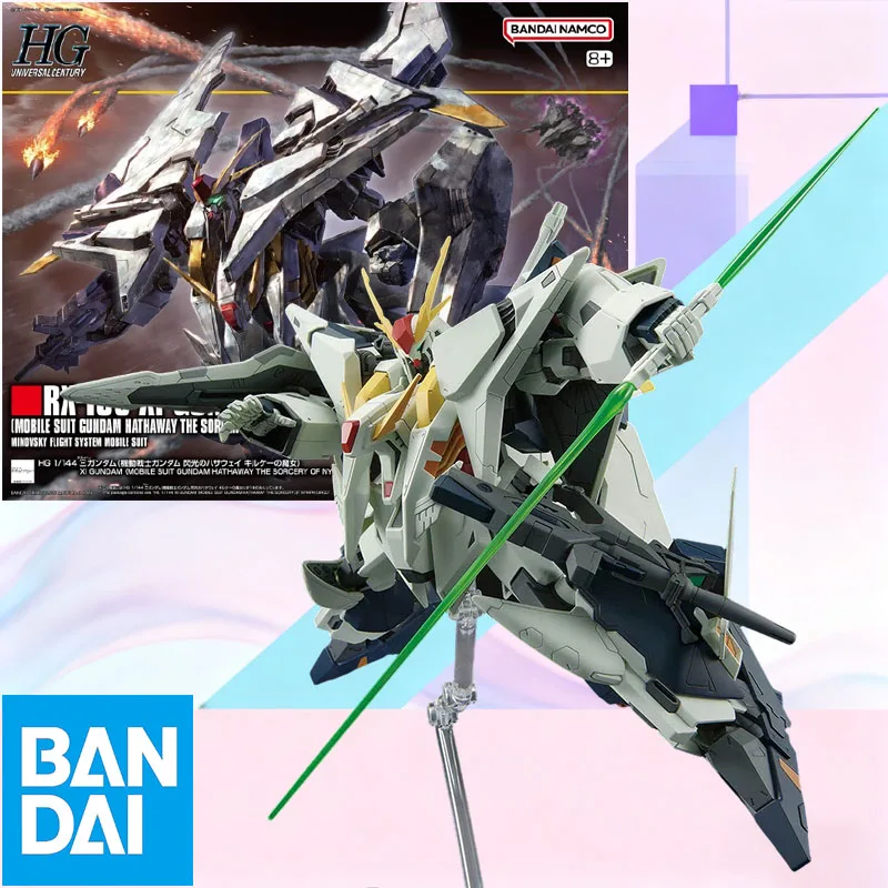 

BANDAI HGUC 1/144 RX-105 Xi Gundam Hathaway’s Flash Circe Witch Plastic Model Kit High Articulation Transformable Mobile Suit