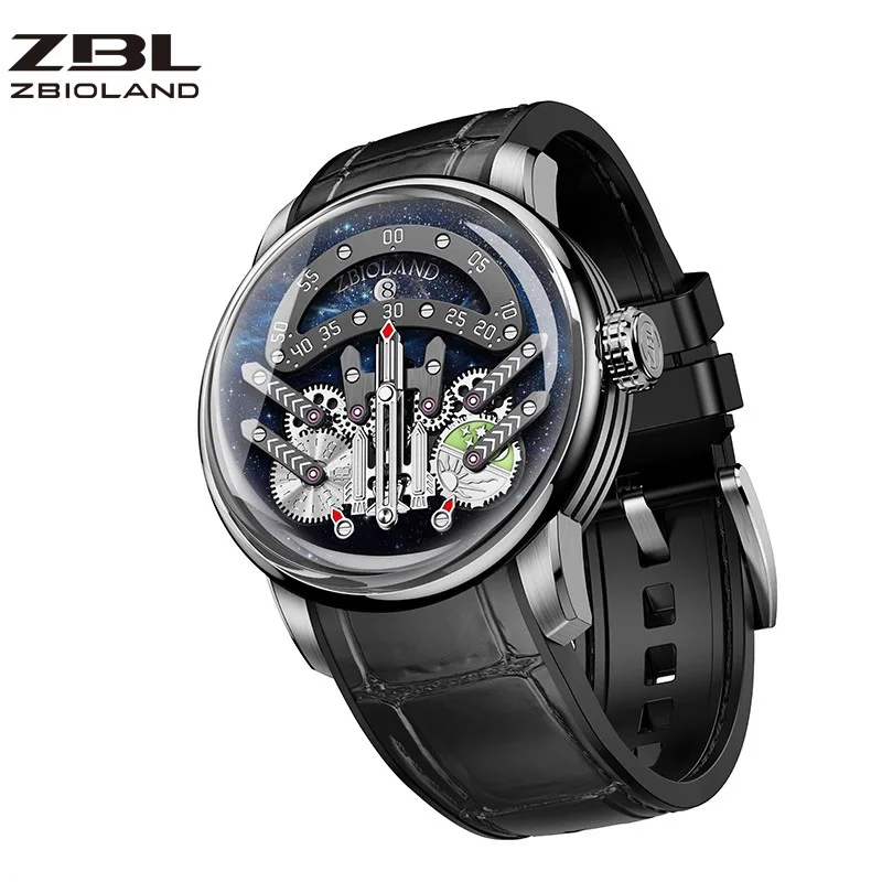 1011 Aerospace Rocket Series Star Concept Watch Automatic Mechanical Watch Men Trendy and Fashionable Watches