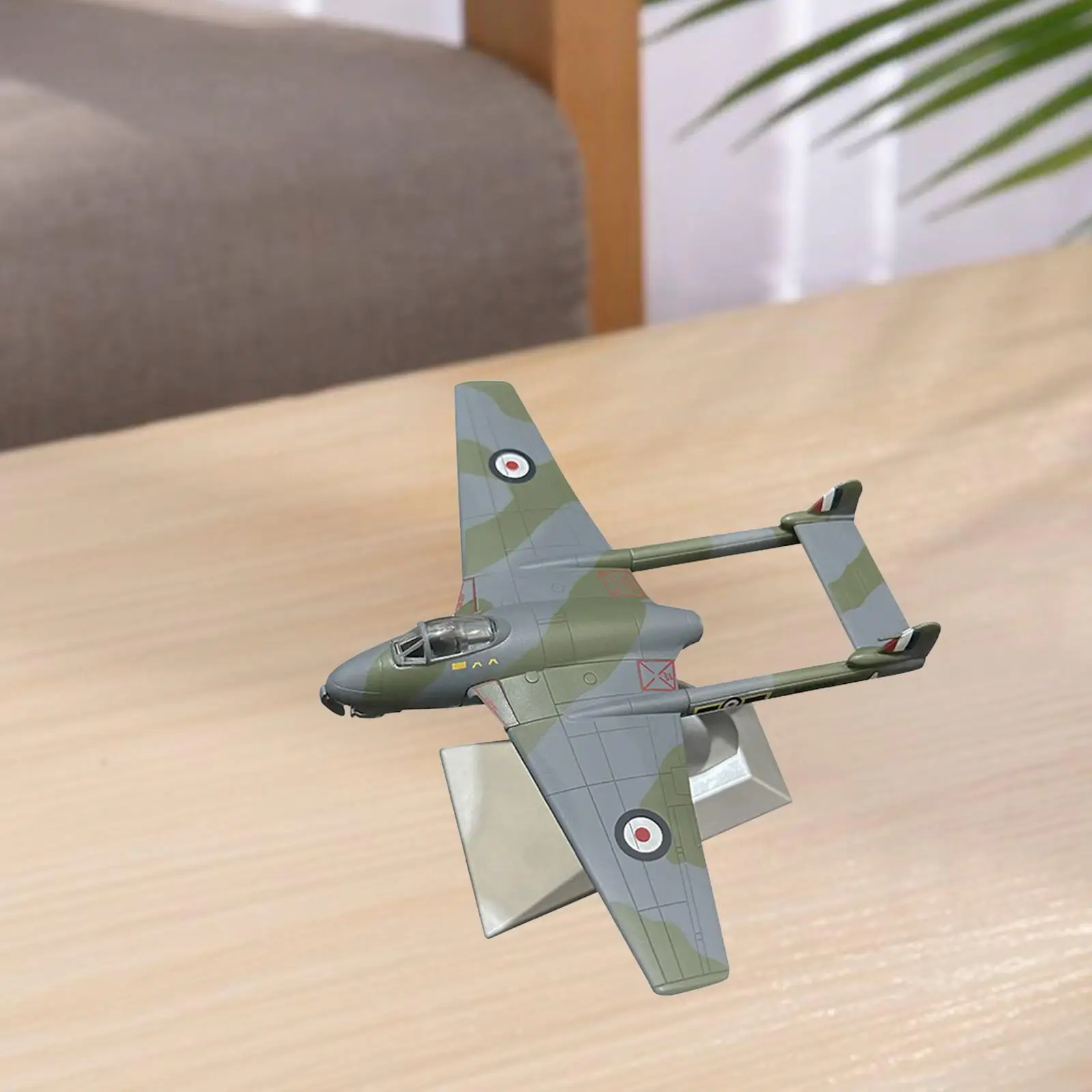 

1/72 Fighter Jet Replica Collectible Aircraft Model for Cafes Office Bar