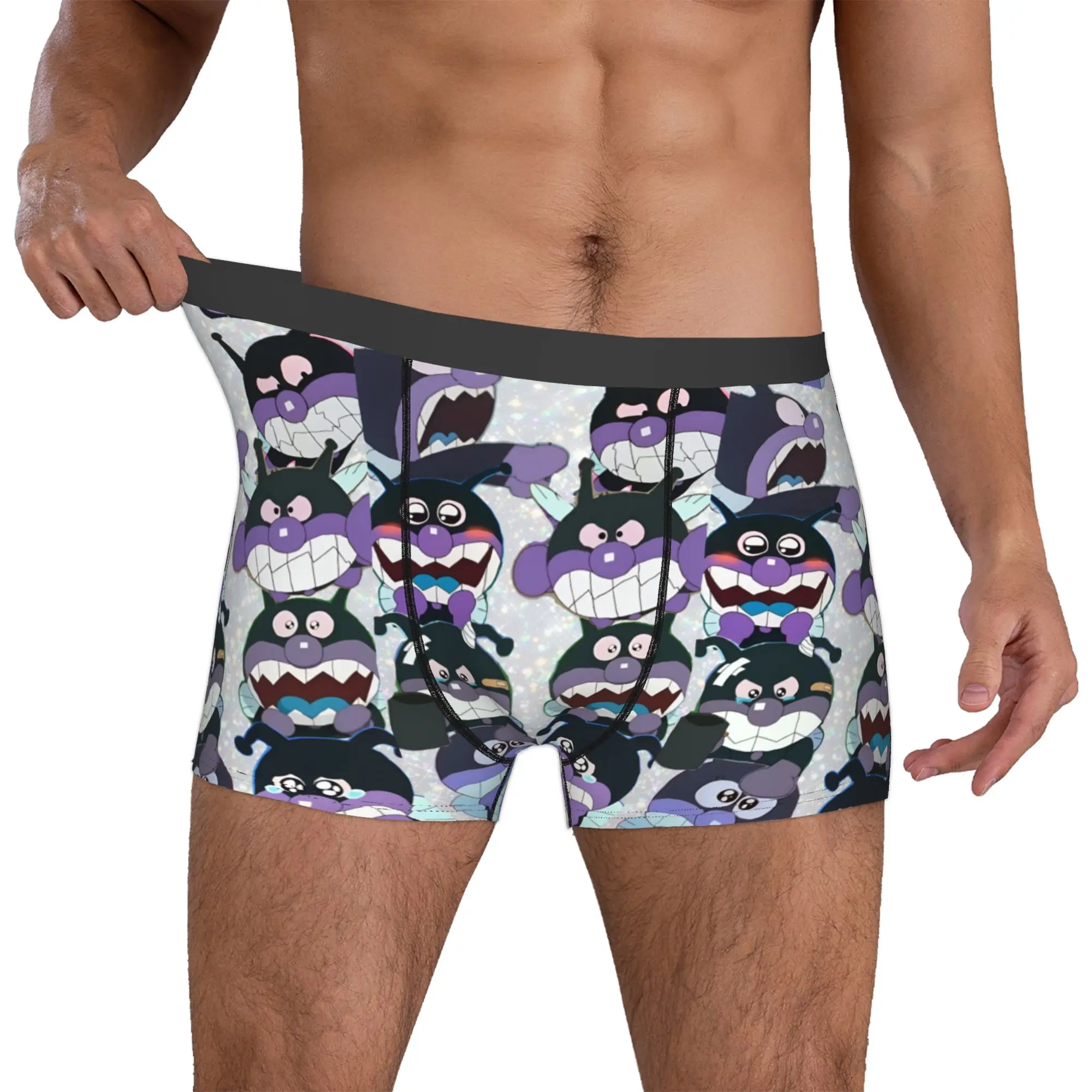 

Custom Male Fashion Anpanman Japan Comic Underwear Hot Boxer Briefs Stretch Shorts Panties Underpants