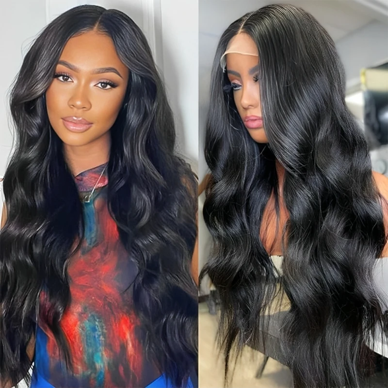 

30 40 Inches Transparent Body Wave 13x6 HD Lace Frontal Human Hair Wig Brazilian Remy 250 Density 13x4 Lace Front Wigs For Women