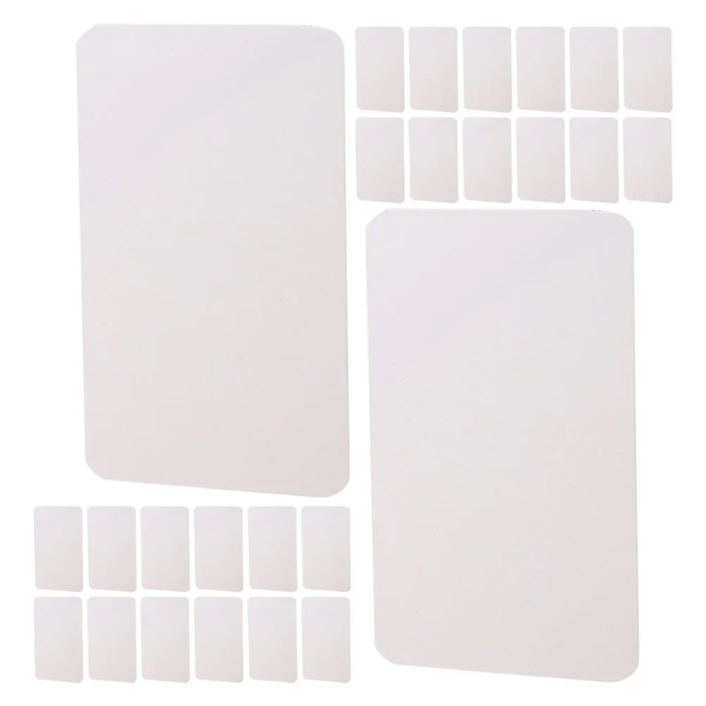 300 Pcs Blank Card Mini Note Cards Plain Craft Bulk Small for Making Paper Word