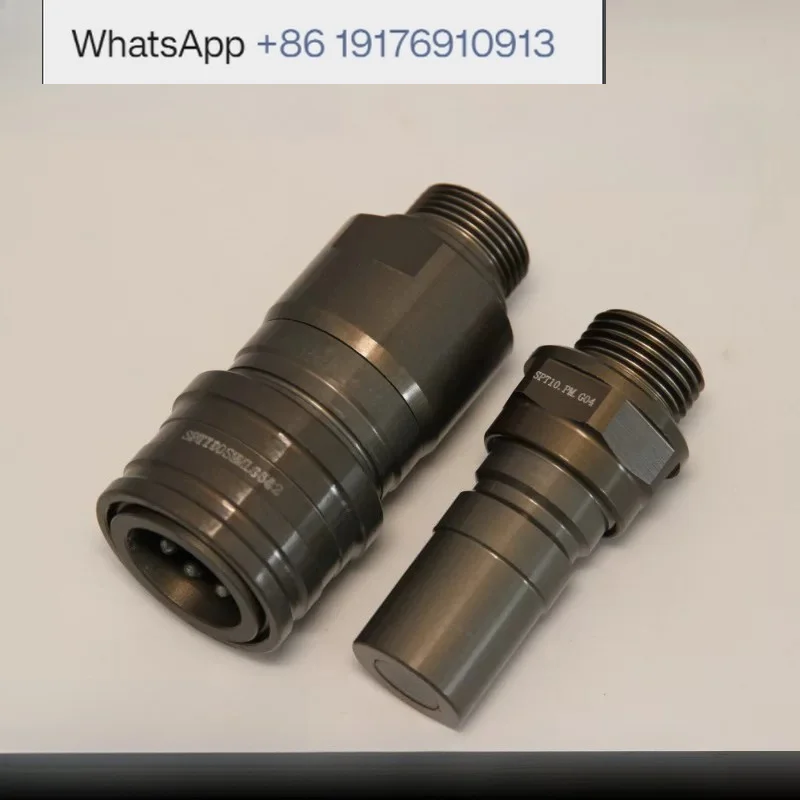 Liquid Cooled Aluminum Plane Quick Coupling SPT05 | SPT08 | General Purpose