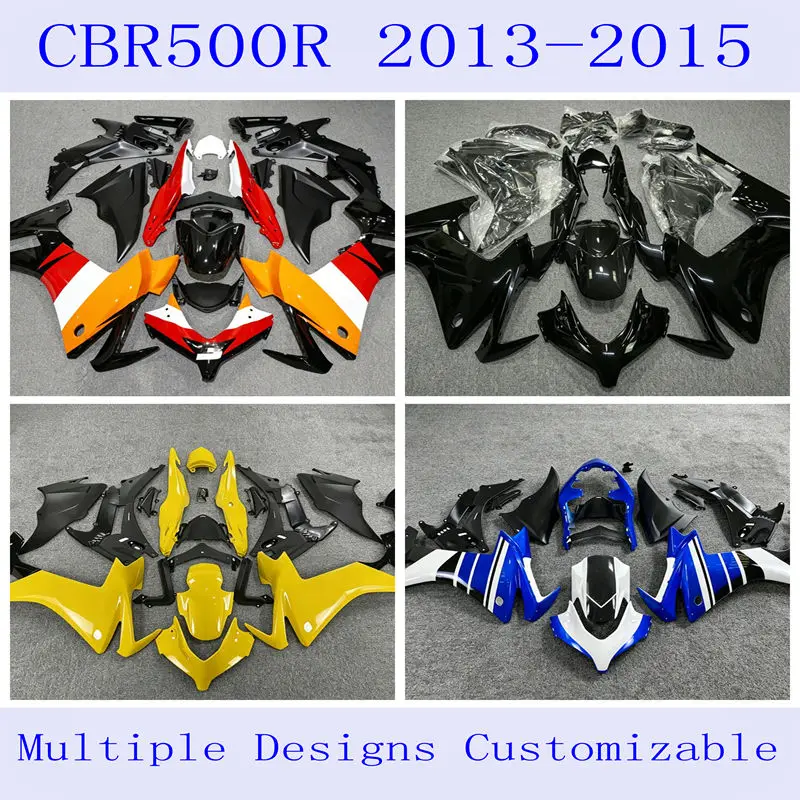4 Gift new ABS cowling kit for Honda CBR500R 2013 14 2015 car modification accessories multi-color optional customization