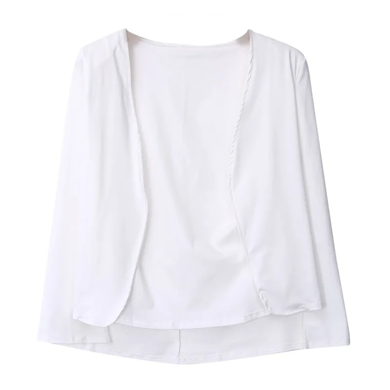 Fashion Manteau Style Blazer Suits Women Solid Colors Buttonless Casual Commute 2021 Spring Autumn Indie Streetwear Slim Blazer