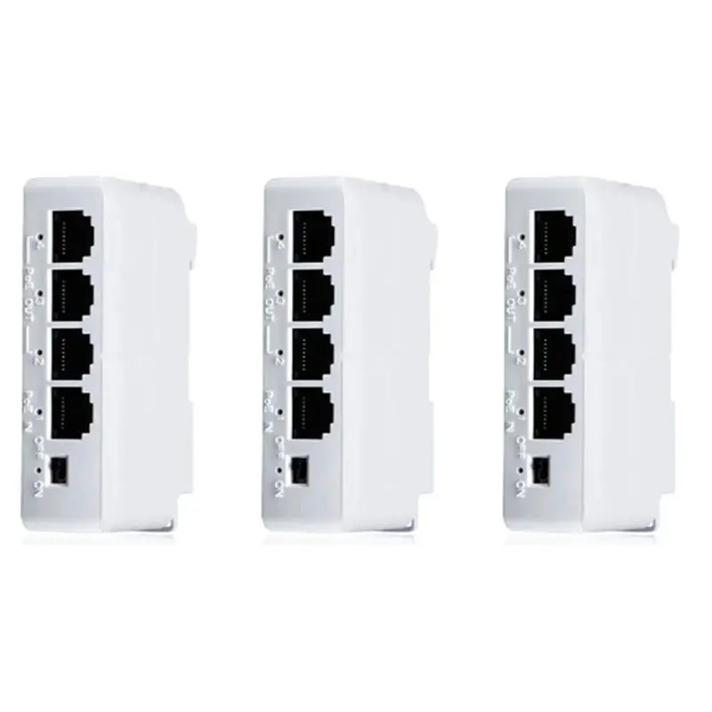 クラシック-3個-4ポート-1～3ポート-poeエクステンダー-パッシブ-カスケード可能-ieee8023af-100mbs-ip伝送用-リピータースイッチ-nvr-ip